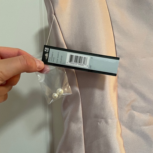 Tahari ASL Pearl Fit & Flare Dress - Picture 7 of 7